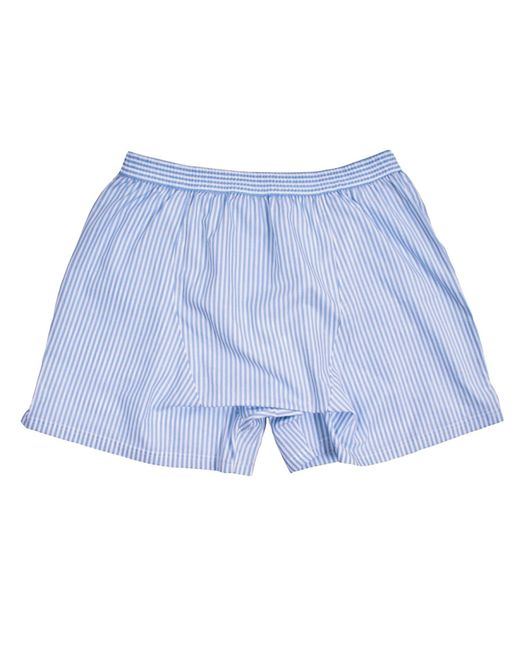 Light blue clearance striped shorts